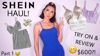 *HUGE* $600 SHEIN HAUL REVIEW \& TRY ON | PART 1