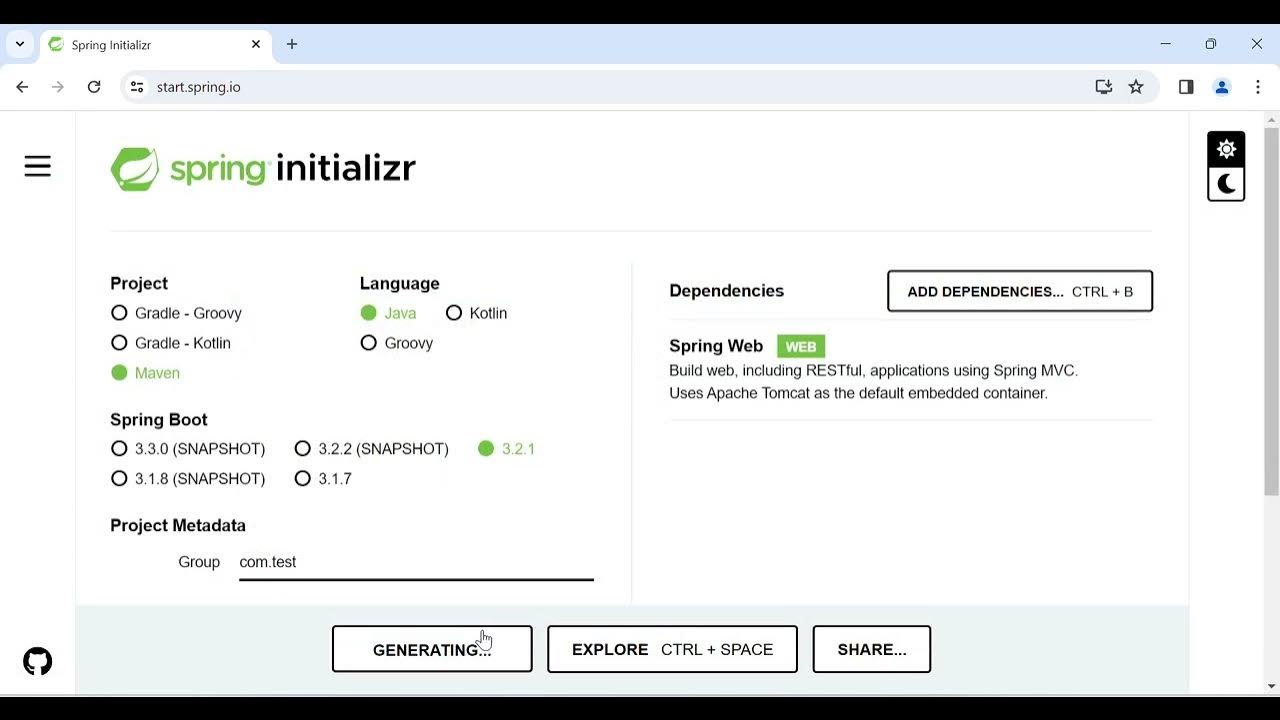 Create Spring boot project using IntelliJ Community edition - YouTube
