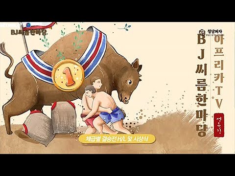 아프리카TV BJ씨름 한마당 결승전 H/L 및 시상식