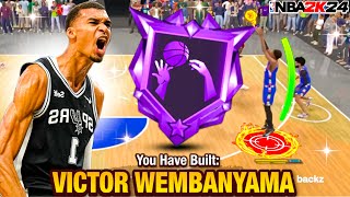 ROTY Victor Wembanyama Build is a MENACE on NBA 2K24