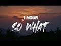 P!NK - So What [ 1 HOUR ]