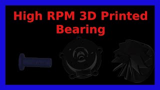 High RPM Pressurized Journal Bearing