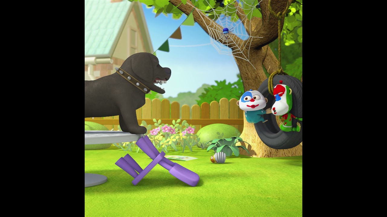 Cartoons for Children | Alien Monkeys: Chasing Dog | Funny Cartoons | 