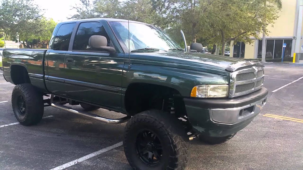 1998 dodge ram 1500 4x4 quad cab for sale - YouTube