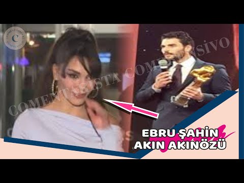 Las lágrimas de Ebru Şahin: Momentos emotivos en la entrega de premios de Akın Akınözü