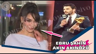 Ebru Şahin's Tears: Emotional Moments at the Akın Akınözü Awards Ceremony