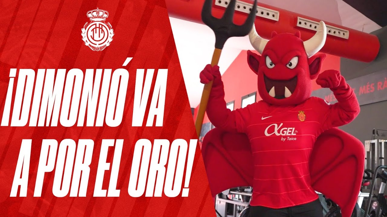 ¡Dimonió va a por el oro en las Olimpiadas de Mascotas! | RCD Mallorca