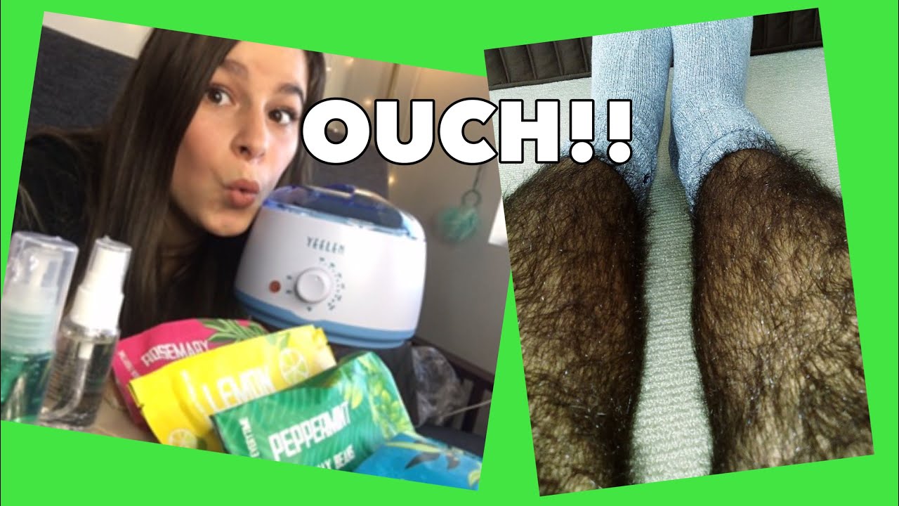 Yeelen Hard Wax Kit from Amazon Unboxing and Review (waxing my stepdad