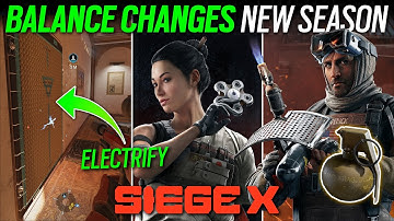 Balanswijzigingen - Mav Nades, Electrify Castles - 6News - Rainbow Six Siege X - Tenfold Pursuit