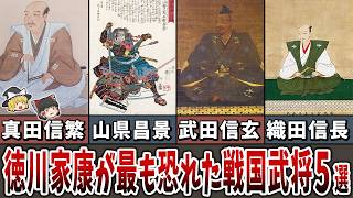 【ゆっくり解説】徳川家康が最も恐れた戦国武将５選