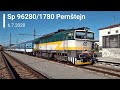 OČIMA STROJVŮDCE: Sp 96280/1780 Pernštejn (Brno-Dolní nádraží - Žďár nad Sázavou)