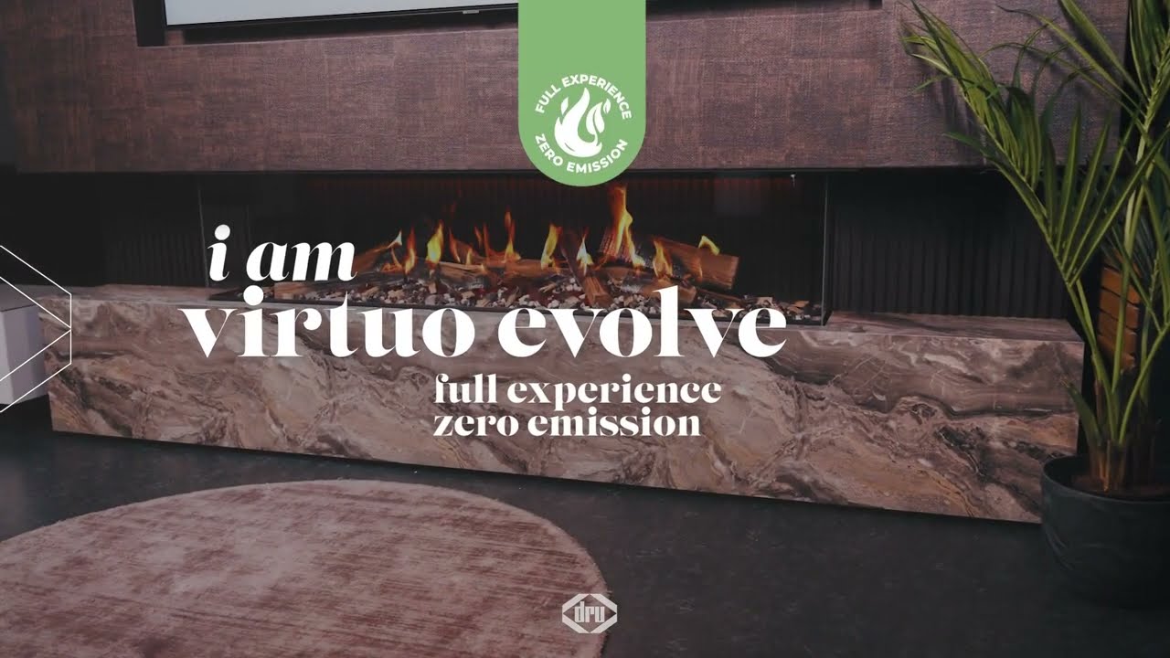 This Electric Fire Looks REAL 🔥 DRU Virtuo Evolve LCD Fireplace Range