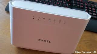 ZYXEL DX3301-T0 Modem Kutu Açma (Unboxing) & Kurulumu (installation)