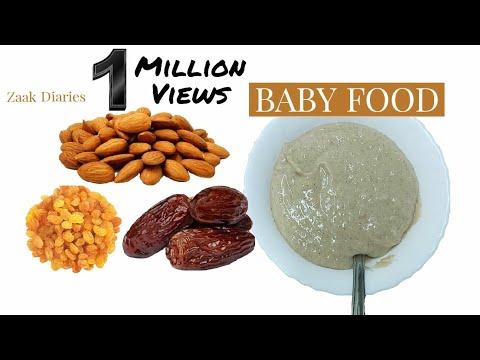 Baby Food | Weight Gain & Brain Development Dates Badam ...