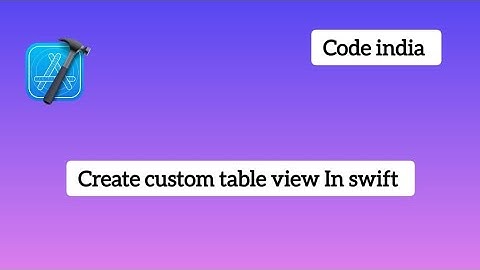 custom table view cell  in swift #ios #xcode #mobiledeveloper #tableview #tableviewcell