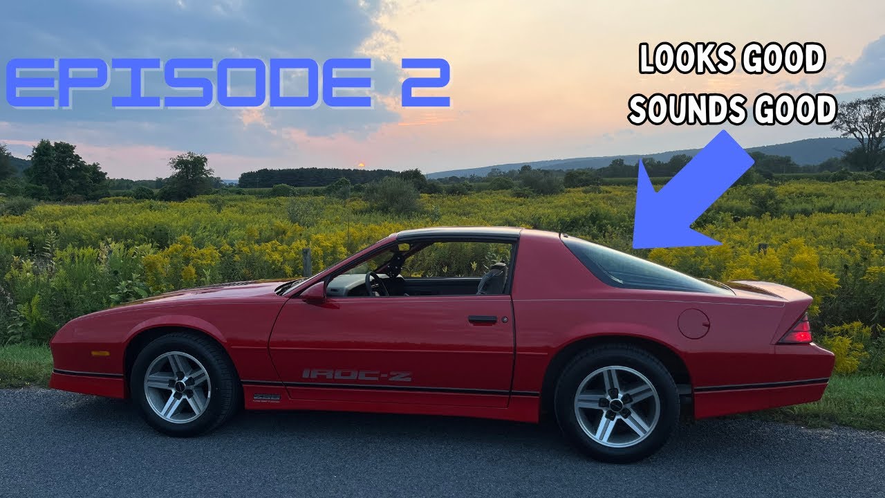Looks and Sounds as Good as New! 1987 Camaro IROC-Z Resto. (PT. 2)