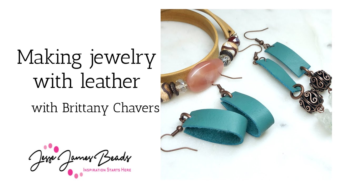 How to Make Flat Leather Jewelry with Brittany Chavers 