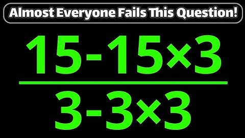 This Math Problem Looks Easy… Until You Try It! 🧠