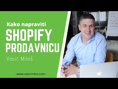 Video: Kako funkcionira Shopify web stranica?
