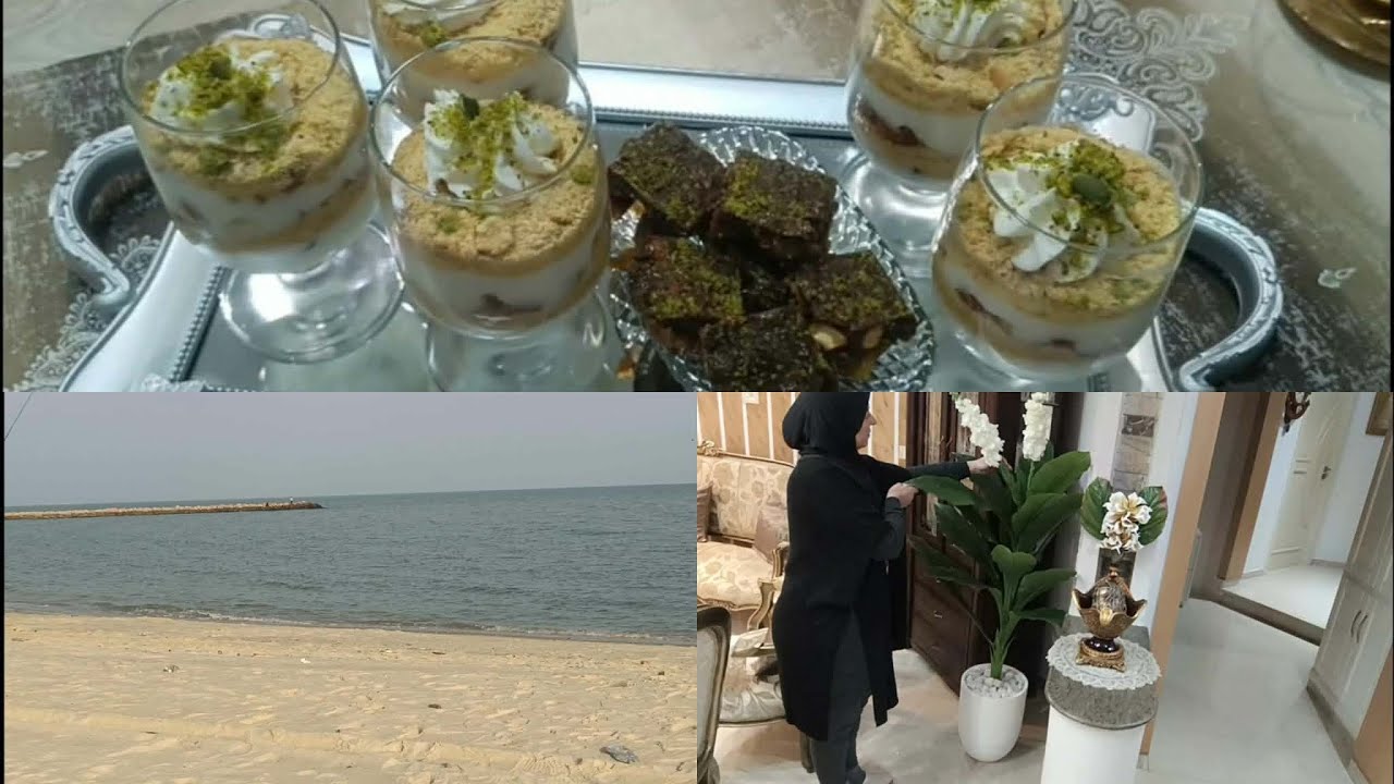 قعيدة على البحر ترد الروح 💃ماشاء اللّه زادتني وهرة في الدار جواجم صفاقسية على طريقتي ودقلة بالشكولا 