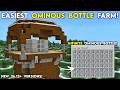 BEST 26.12 OMINOUS BOTTLE FARM in Minecraft Bedrock!