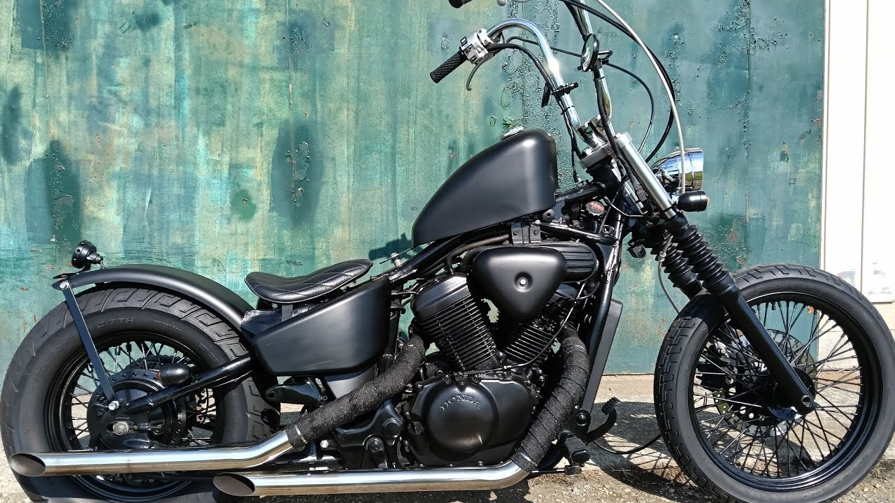 スティード400 始動動画 HONDA STEED NC26 - YouTube