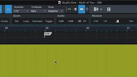 3dB Volume Shortcut in Studio One - #StudioOneMinute