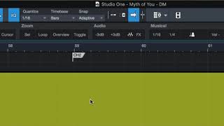 3dB Volume Shortcut in Studio One - #StudioOneMinute