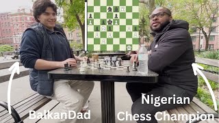 Blitz Match Against Youngest Nigerian Chess Champion Game Review
