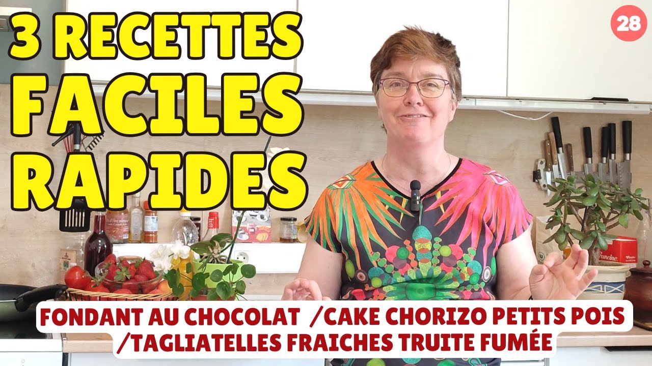 👉3 recettes faciles, rapides et économiques !💰défi 28