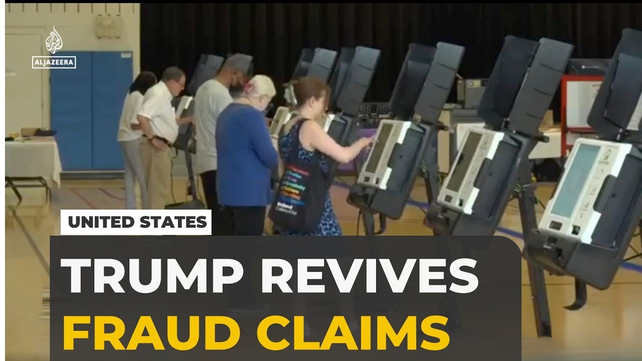 Trump's election fraud claims reignite debate ahead of US midterm elections