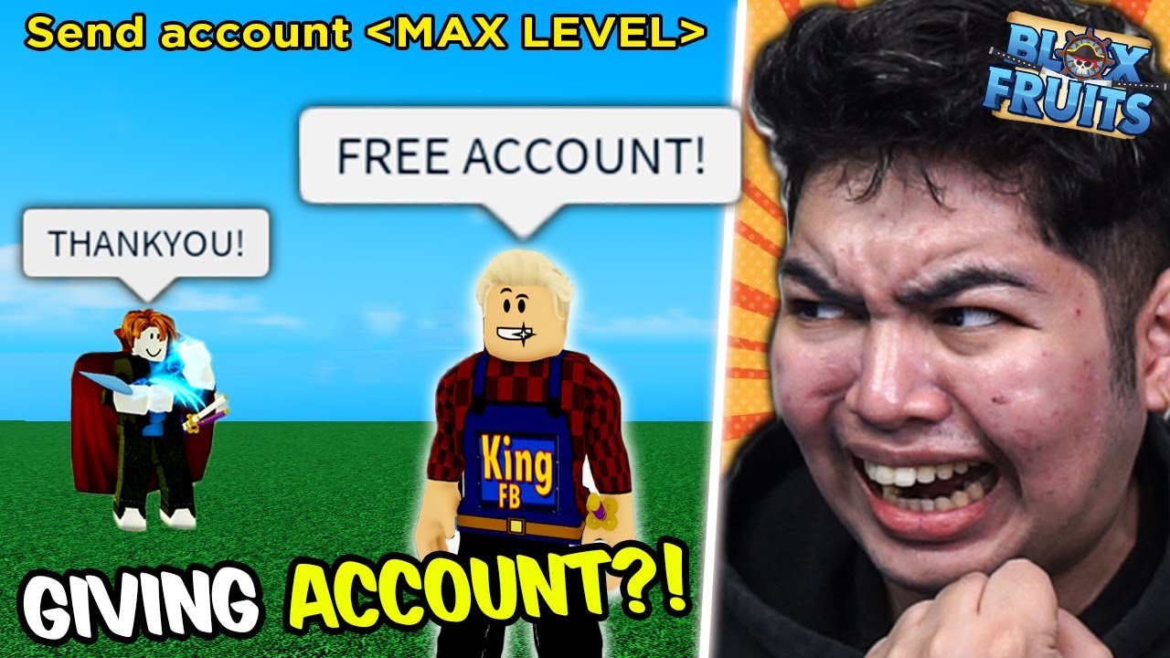 Giving @KristianPH BLOXFRUITS MAX LEVEL ACCOUNT!