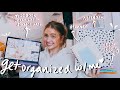 GET ORGANIZED WITH ME (COLLEGE): setting up my macbook, planner & notebook *2020*