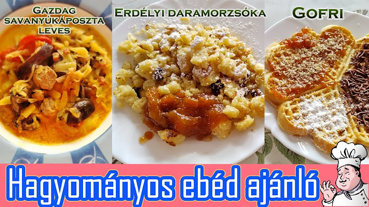 Az ünnepek után is fogós kérdés: Mi legyen az ebéd?