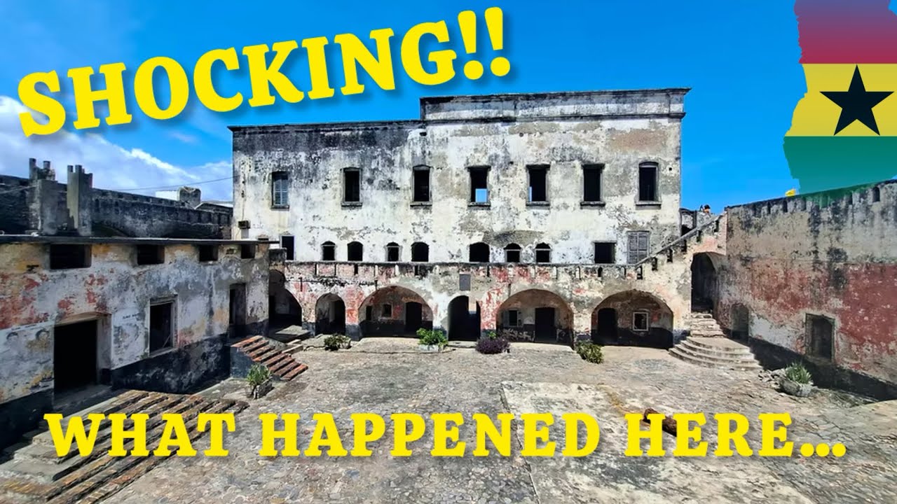 WHAT I SAW AT THE FORT WILLIAM CASTLE IN GHANA🇬🇭. EPS 1