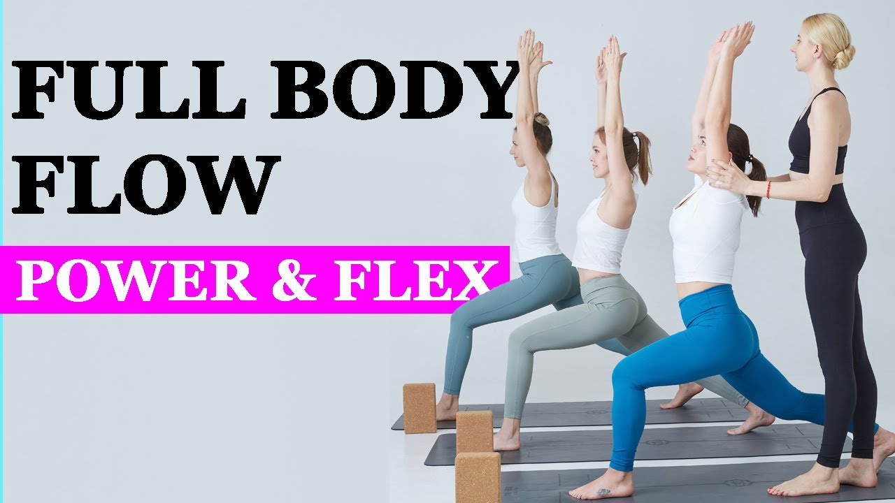 30 Min Total Body Flow | Power and Flexibility Yoga Flow - YouTube