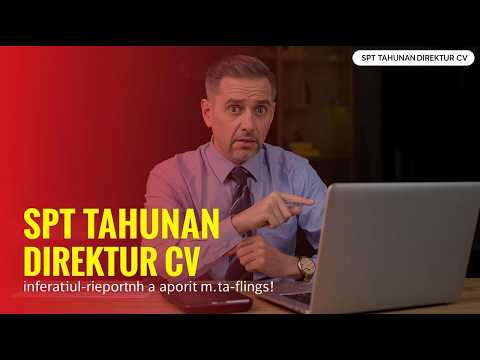 Cara Lapor SPT Tahunan Direktur Pemilik CV Coretax Terbaru Cara Input Prive Pajak DJP
