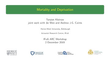 Multi-population stochastic mortality models - Torsten Kleinow