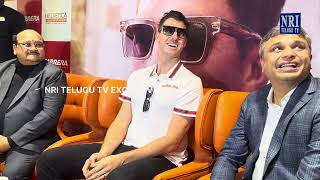 Australian Cricketer Pat Cummins Launch Of Exclusive Carrera Eyewear Store At Banjarahills Hyderabad