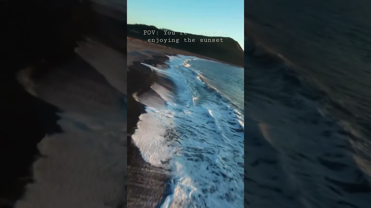 Golden Hour at Aberystwyth | FPV Drone 