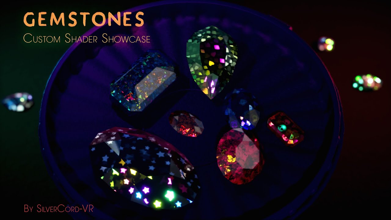 Gemstone Shader Demo with Iridescence & Parallax | UE5 Substrate - YouTube
