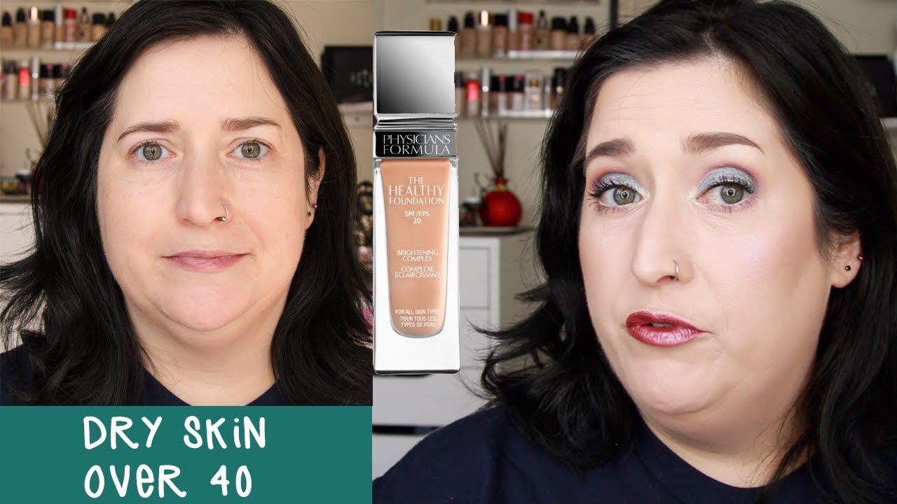 NEW Physicians Formula Healthy Foundation | Dry Skin Review & Wear Test
