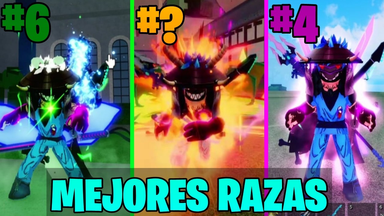 Blox Fruits: guía de razas y frutas recomendadas para subir nivel rápido