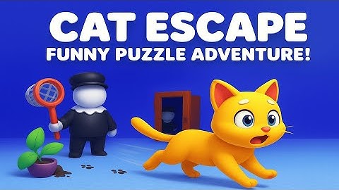 Cat Escape Full Gameplay | Smart Cat Puzzle Game | Funny Escape Levels – Android Gameplay| MJS Plays