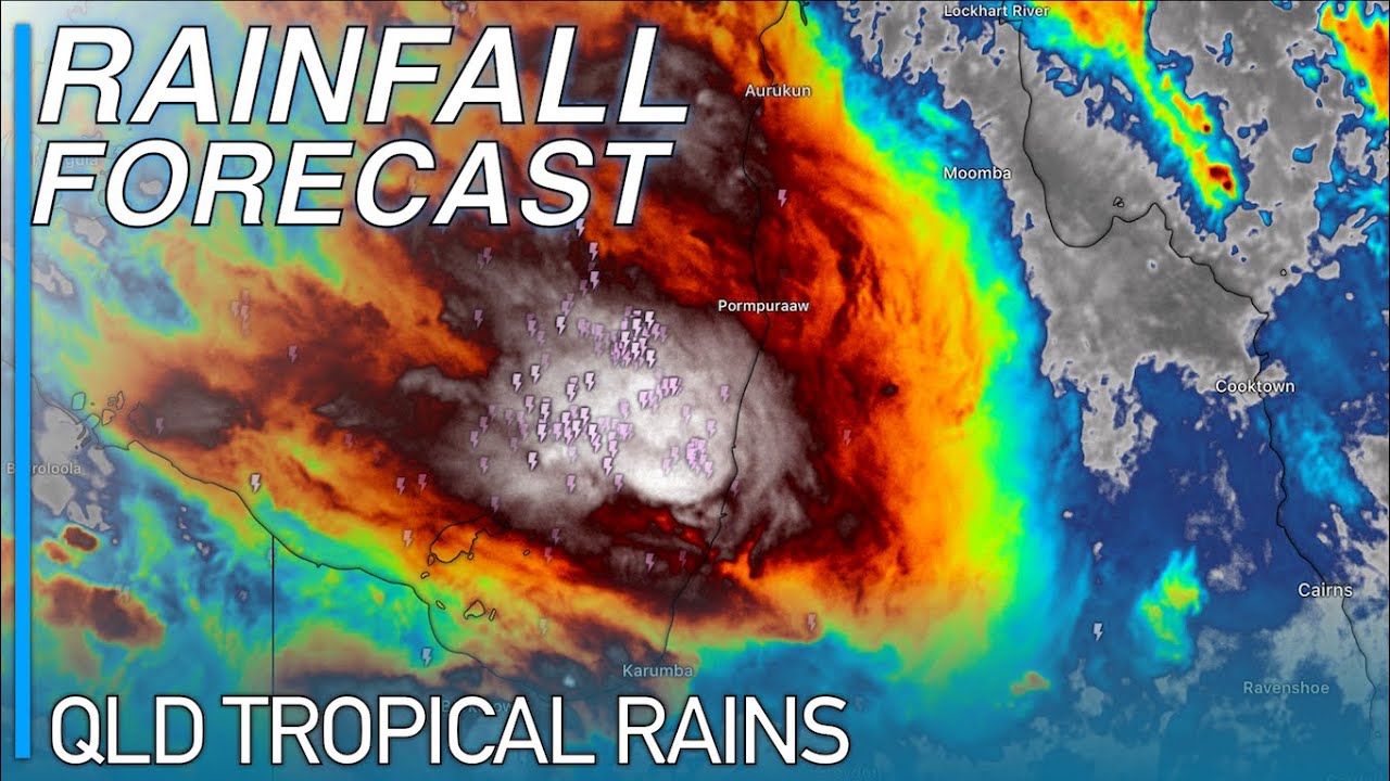 A Strong Tropical Low Forecast to Lash North Queensland Tonight with ...