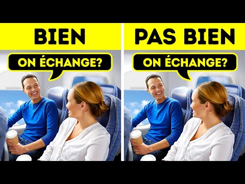 Ce que tu dois faire en avion en fonction de ton siège