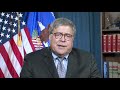 Attorney General Barr Delivers Remarks at the NCMEC Safety Pledge Webinar