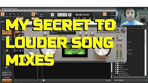 My Secret to Louder Song Mix - The FREE d16 Group Frontier Limiter