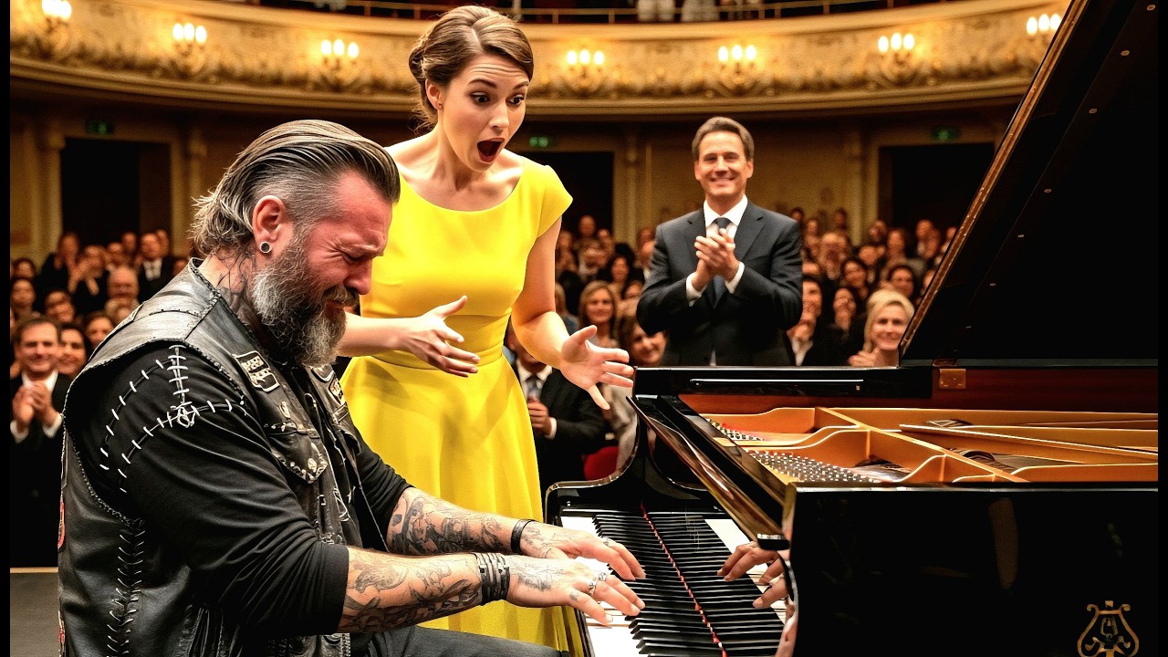 They Mocked Her Biker Grandpa at the Recital… Until He Played the One Piece They’ll Never Forget