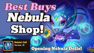 Hero Wars Nebula Shop Best Buys - Opening Nebula Dolls  #herowars